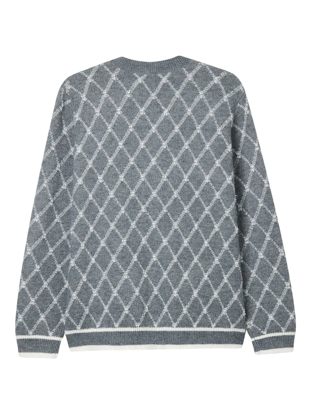 b+ab argyle-pattern cardigan | Cardigans | Image 2