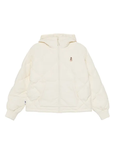 CHOCOOLATE quilted hooded puffer jacket