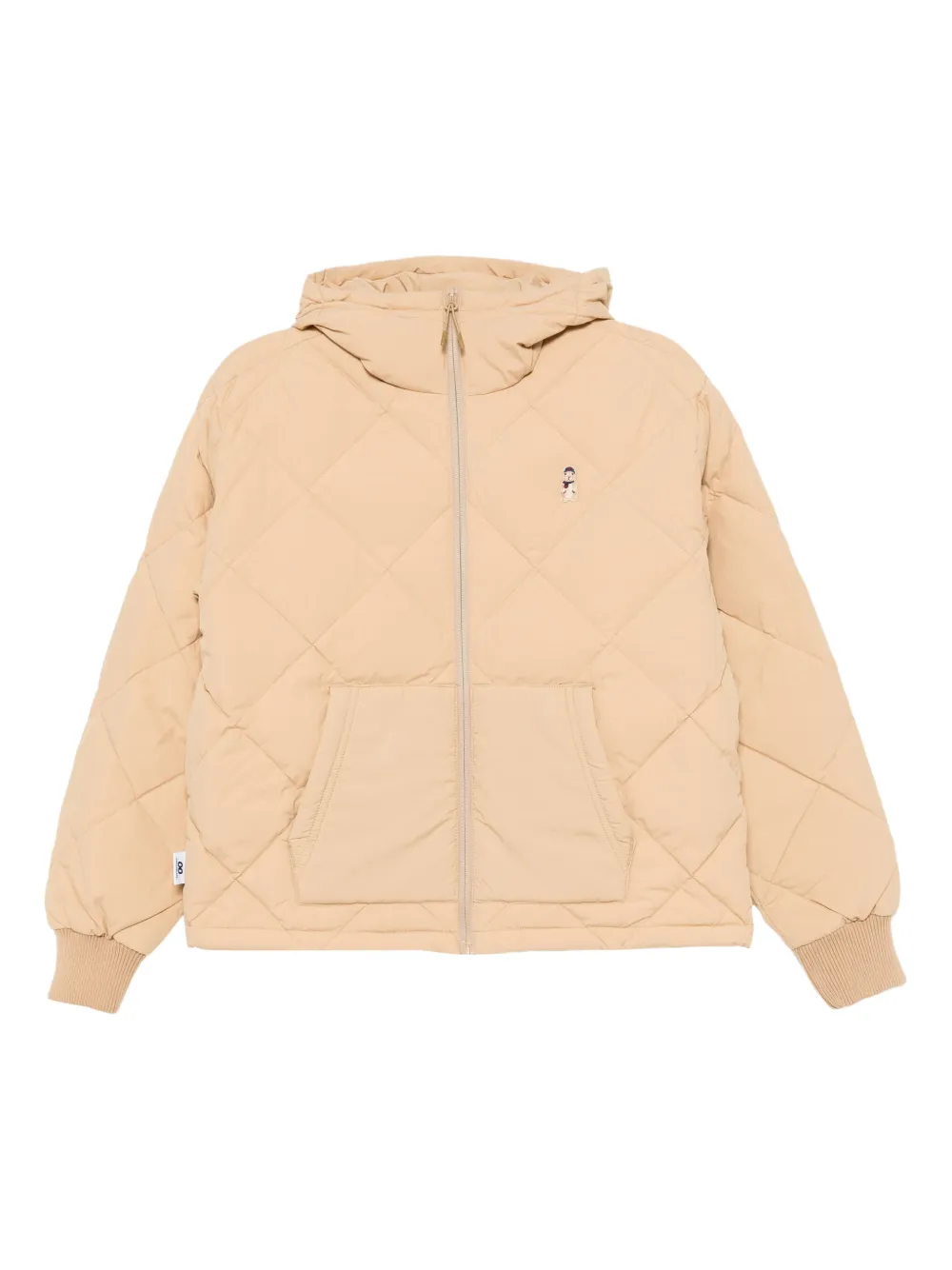 CHOCOOLATE quilted hooded puffer jacket | Neutrals | Image 1