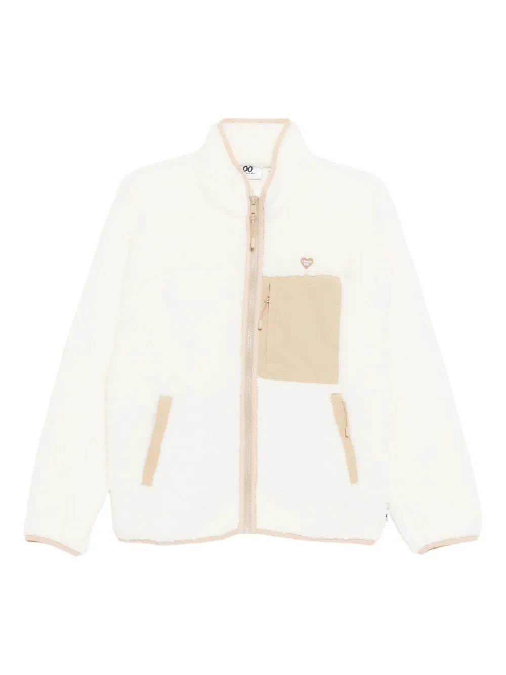 CHOCOOLATE Giacca con placca logo - Toni neutri