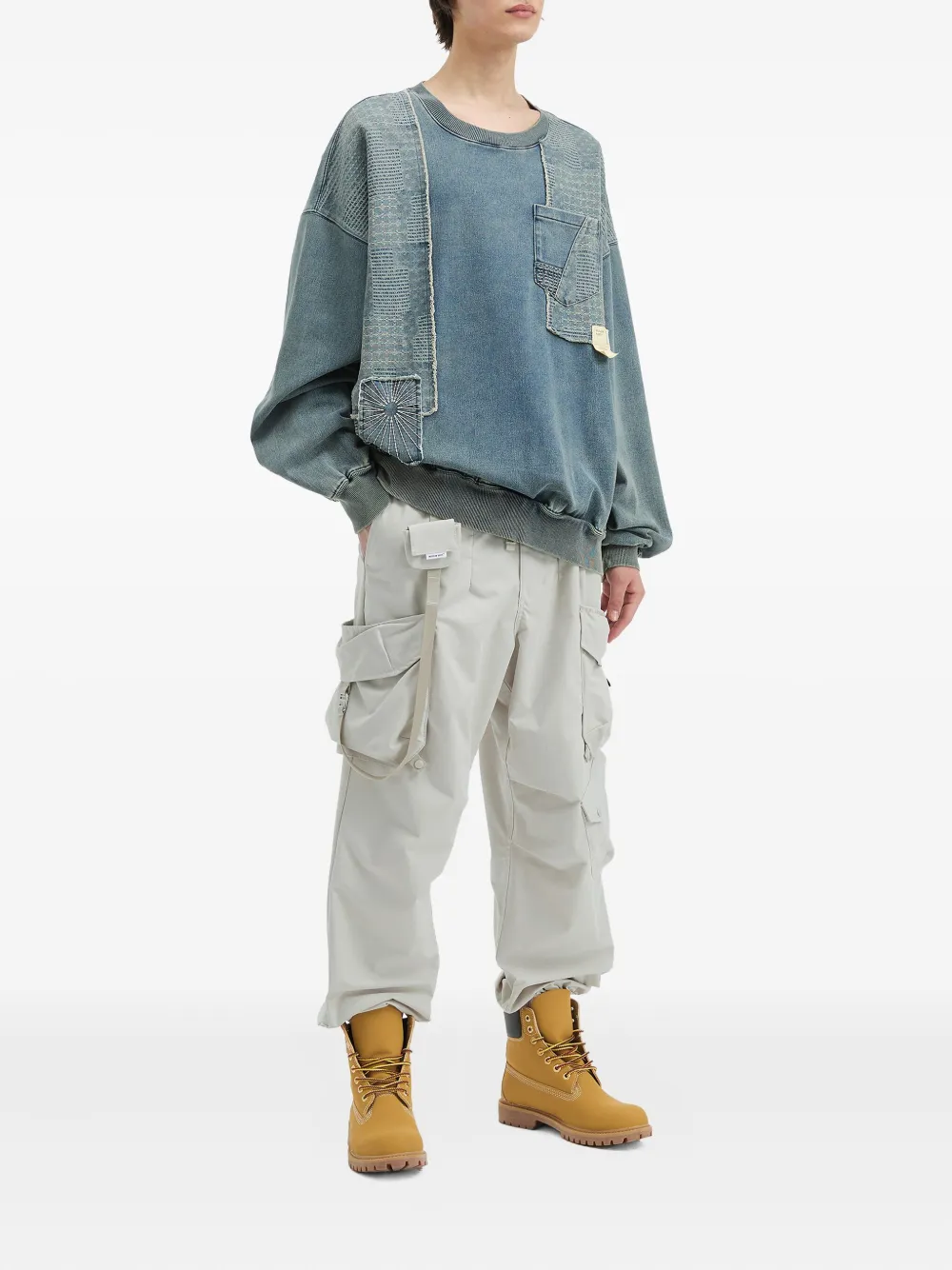 Musium Div. drawstring cargo pants | Loose Fit Pants | Image 2