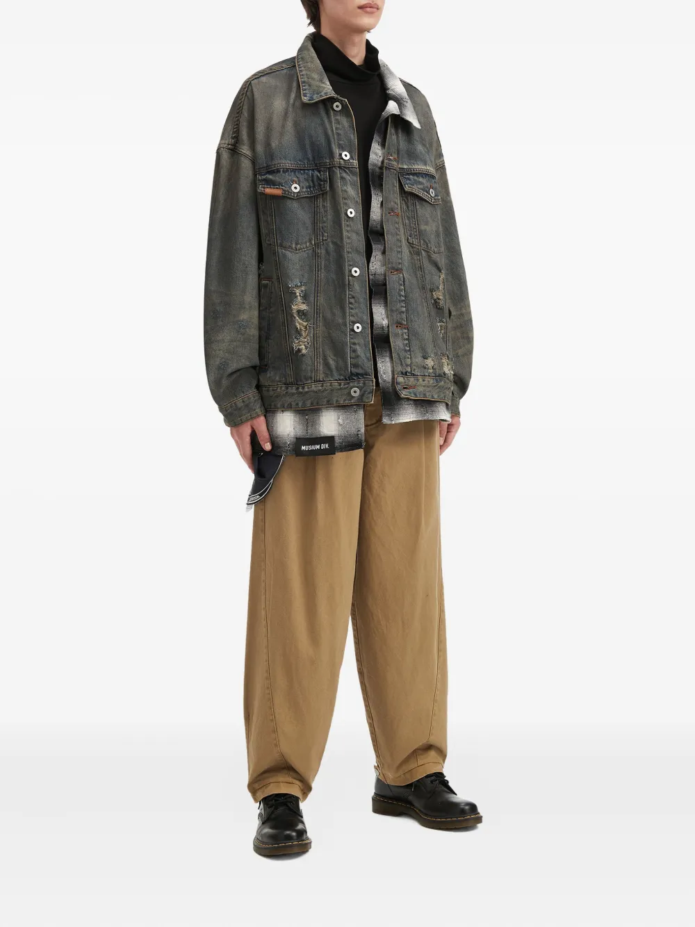 Musium Div. distressed denim jacket | Denim Jackets | Image 2