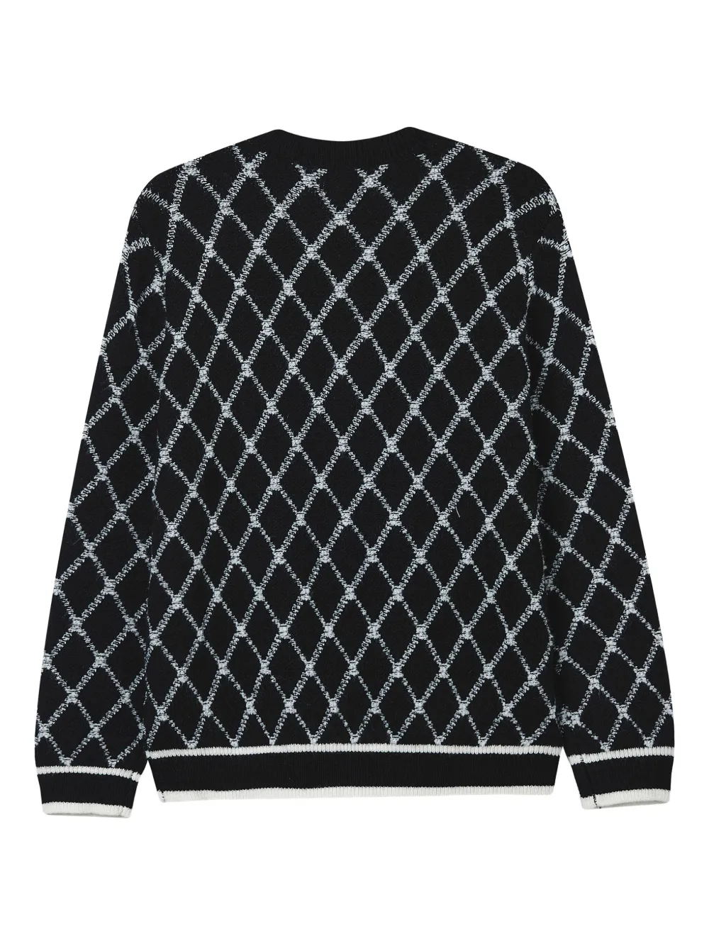 b+ab argyle-pattern cardigan | Cardigans | Image 2