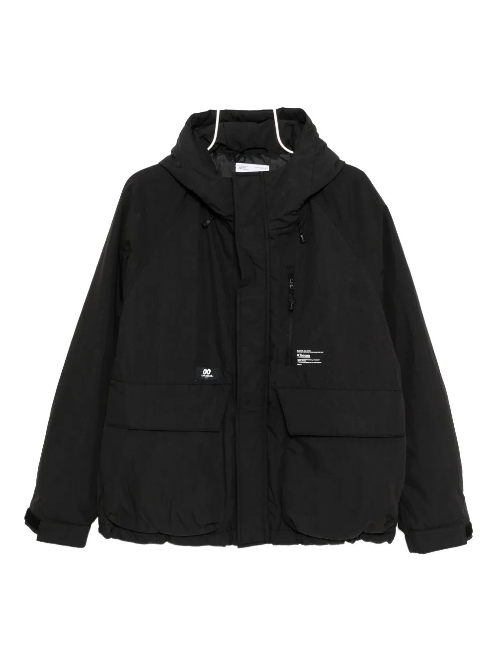 CHOCOOLATE logo-patch jacket | Black | Image 1