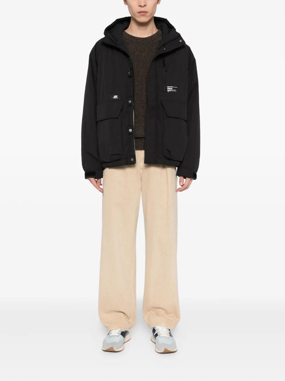 CHOCOOLATE logo-patch jacket | Down Jackets | Image 2