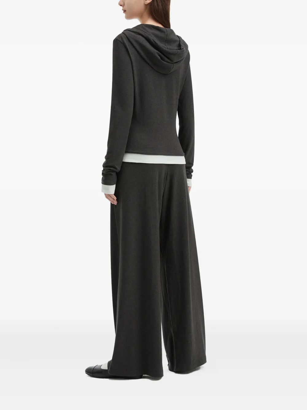 tout a coup Top en broek met trekkoord Grijs