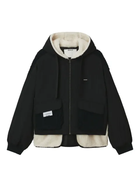 Musium Div. panelled hooded jacket
