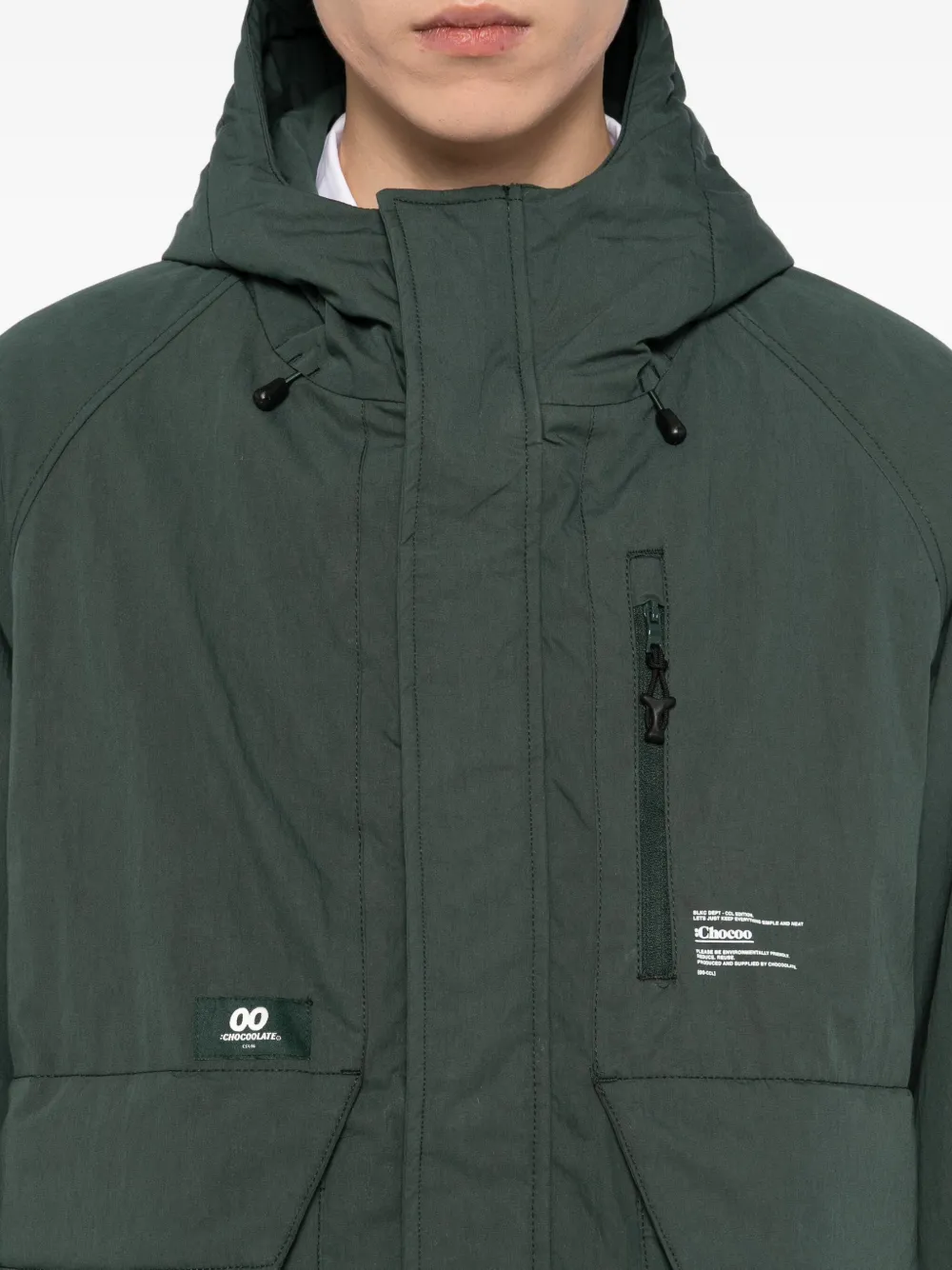 CHOCOOLATE Jack met logopatch Groen