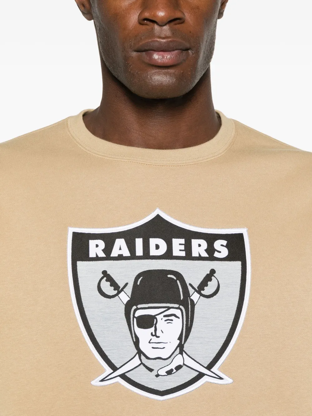 Nike x NFL Las Vegas Raiders Swing Pass Rewind Club sweater Beige