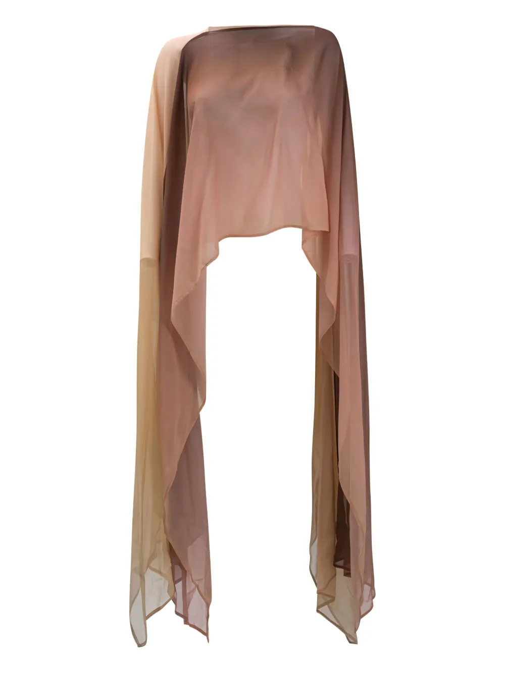 SLEEP NO MORE draped blouse - Beige