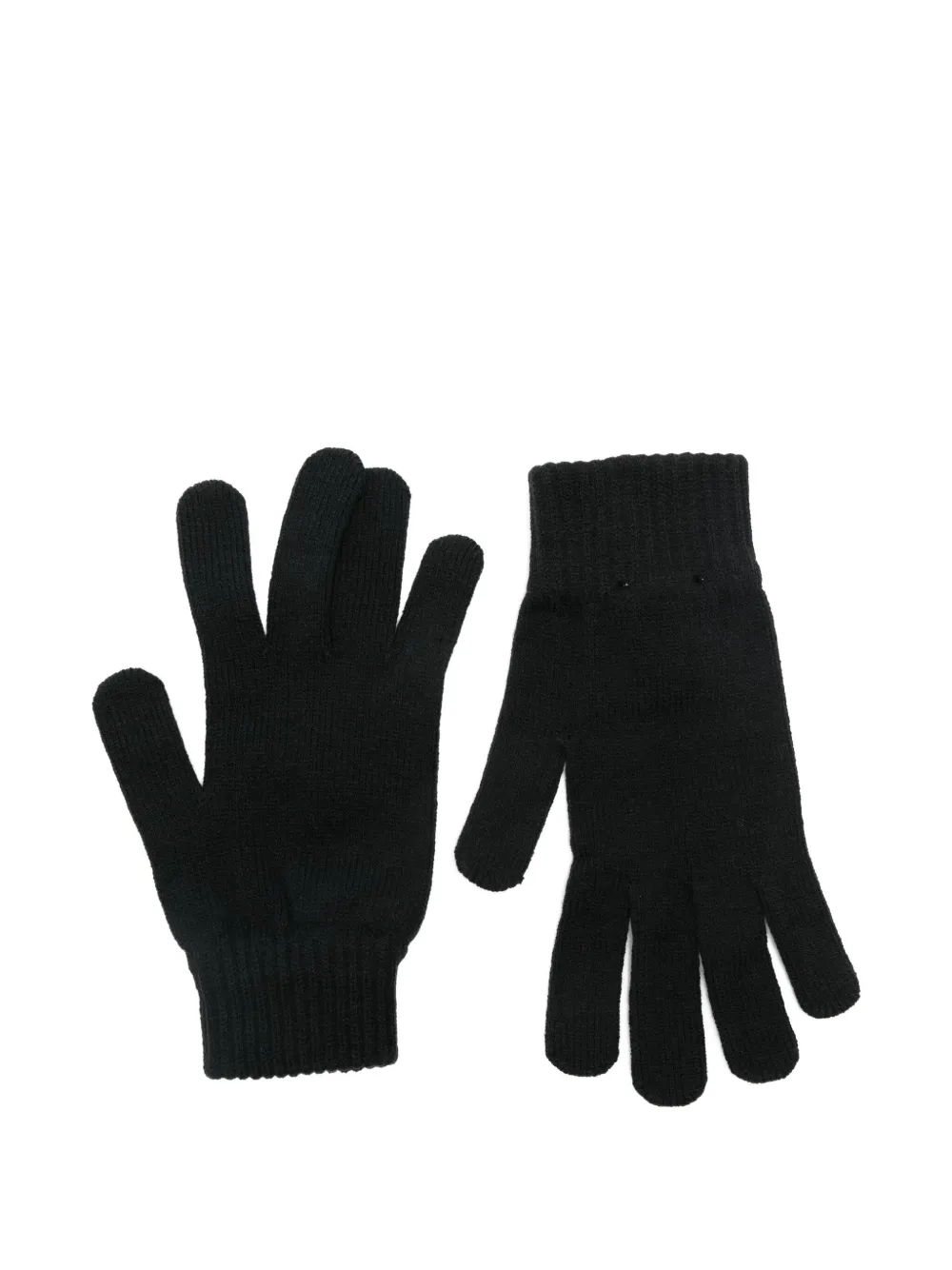 Superdry Ribbed Gloves In Black