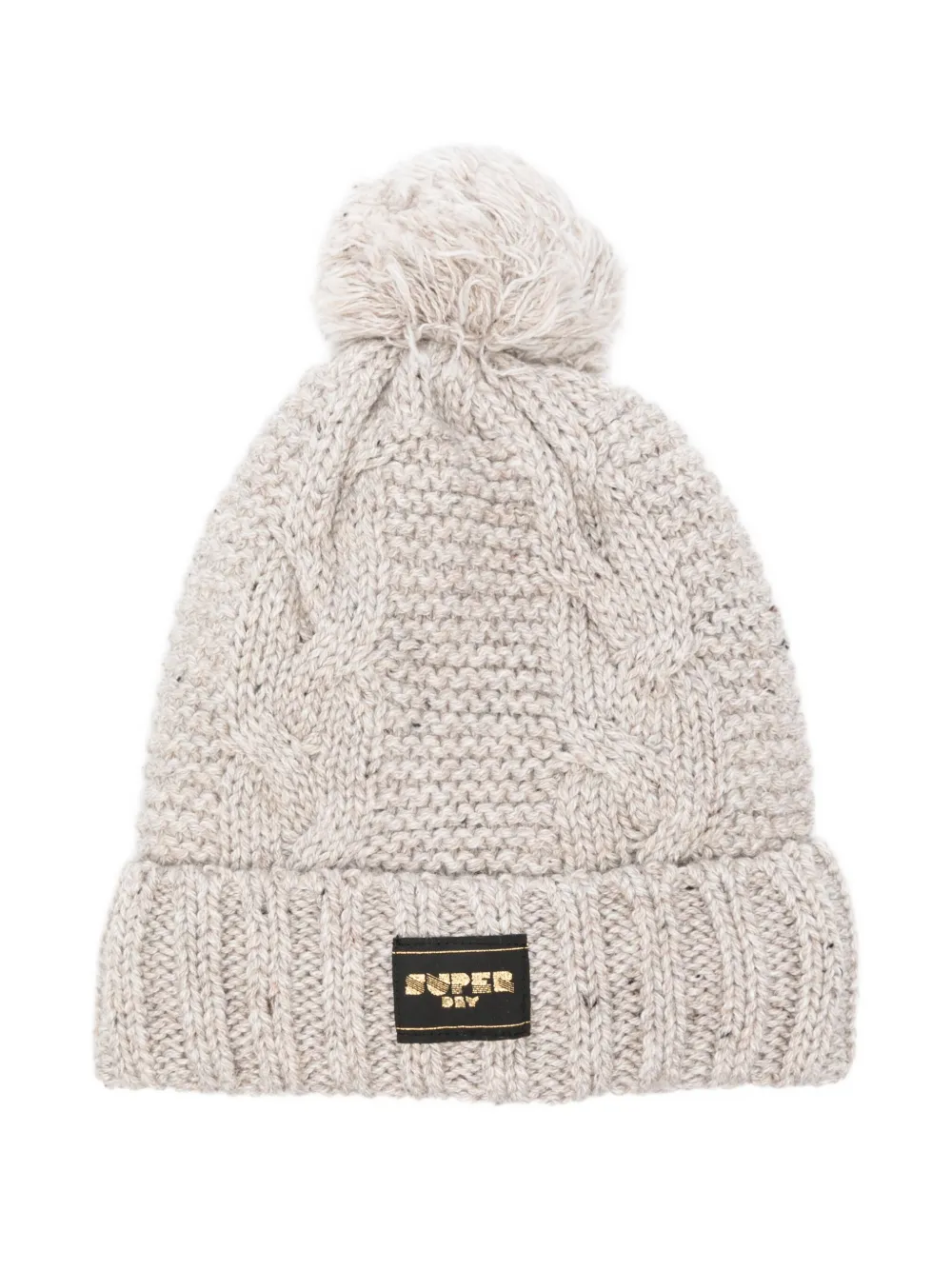 Superdry gorro con detalle de pompón | neutro | Image 1