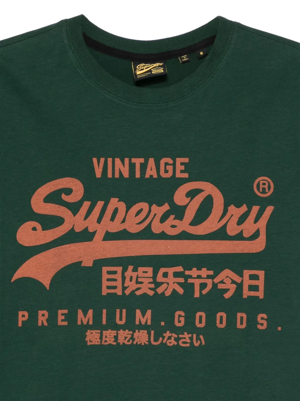Superdry Logo-print T-shirt In Green