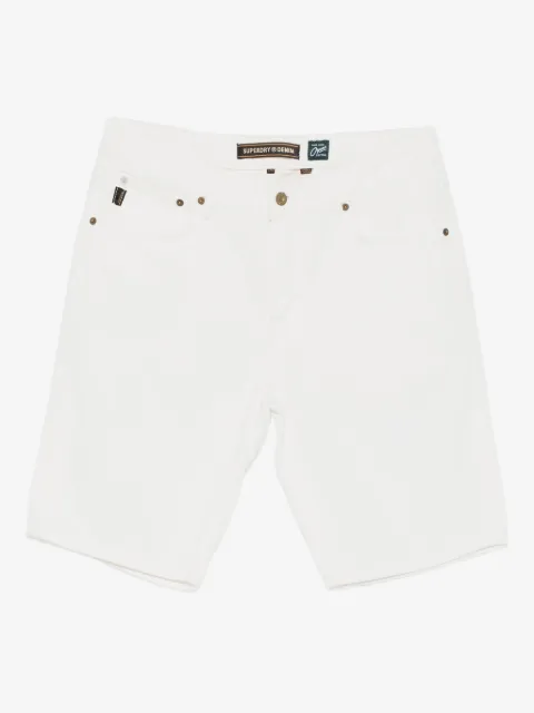 Superdry cotton denim shorts