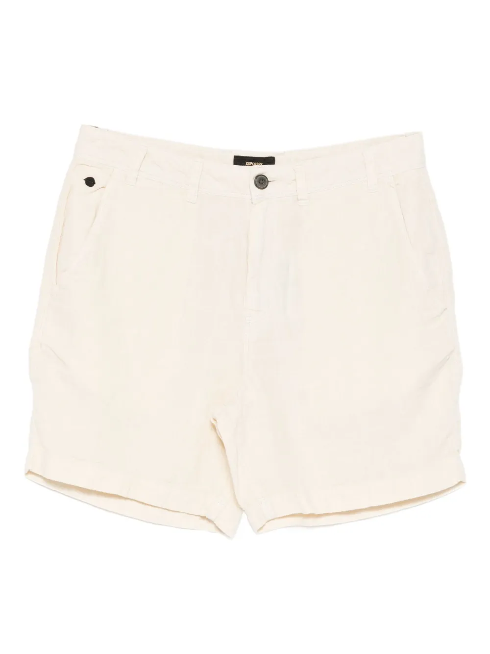 Superdry buttoned shorts | Neutrals | Image 1