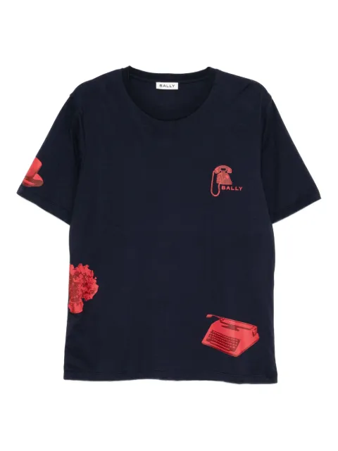 Bally graphic-print cotton T-shirt