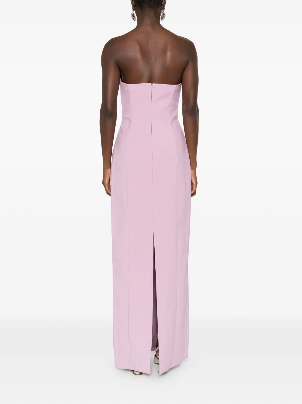 Solace London Off-shoulder maxi-jurk Roze