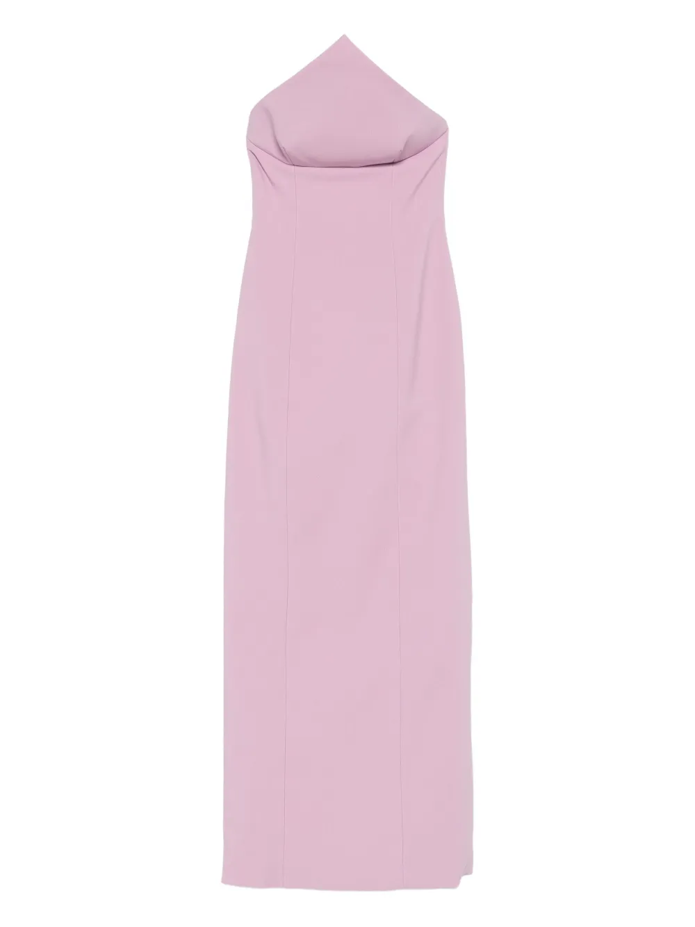 Solace London Off-shoulder Maxi Dress In Pink