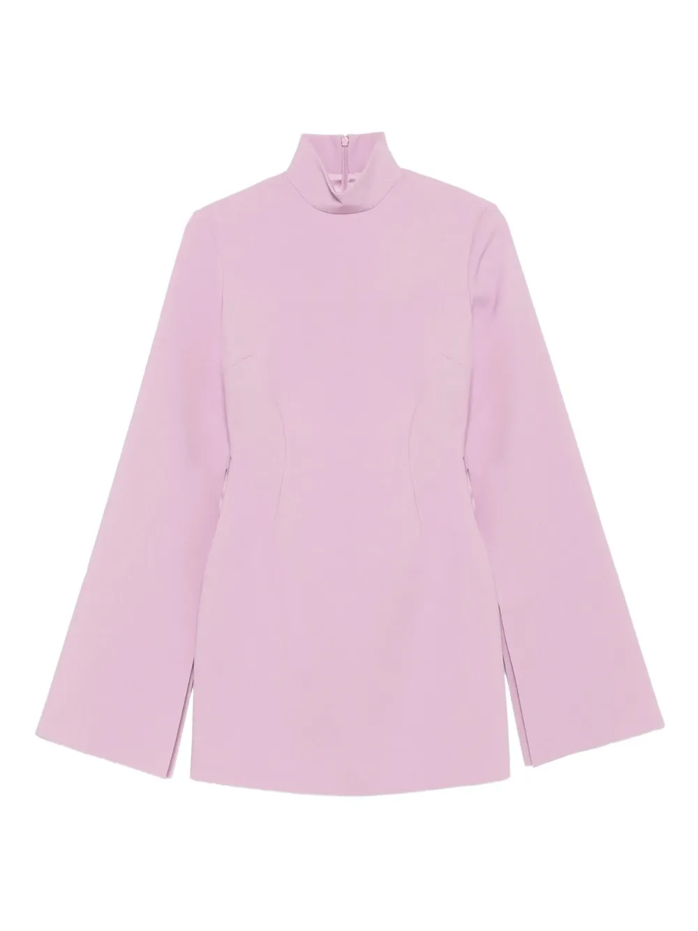 Solace London funnel-neck mini dress - Rosa