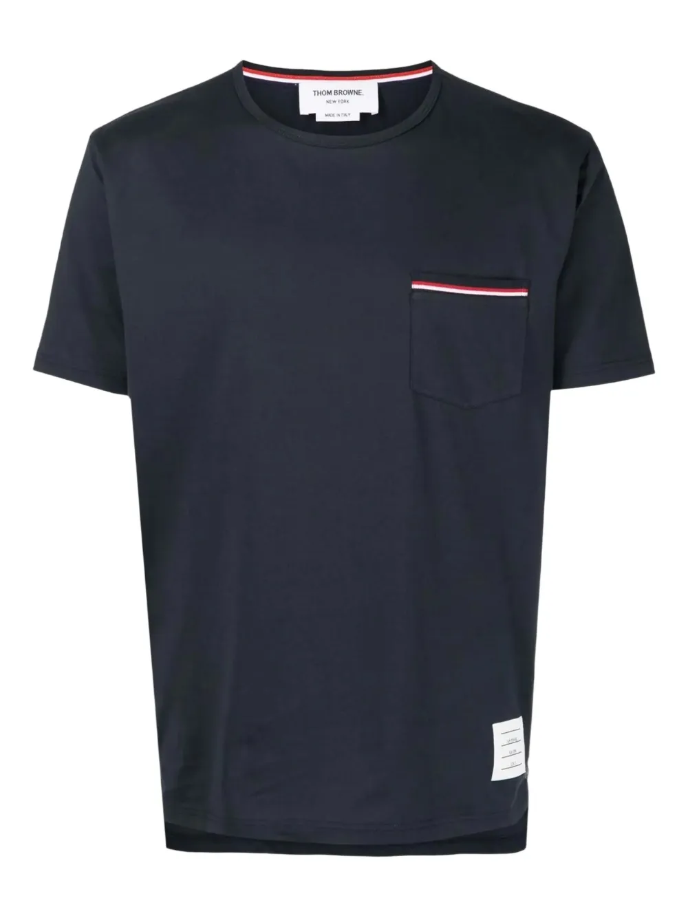 Thom Browne playera con bolsillo | azul | Image 1