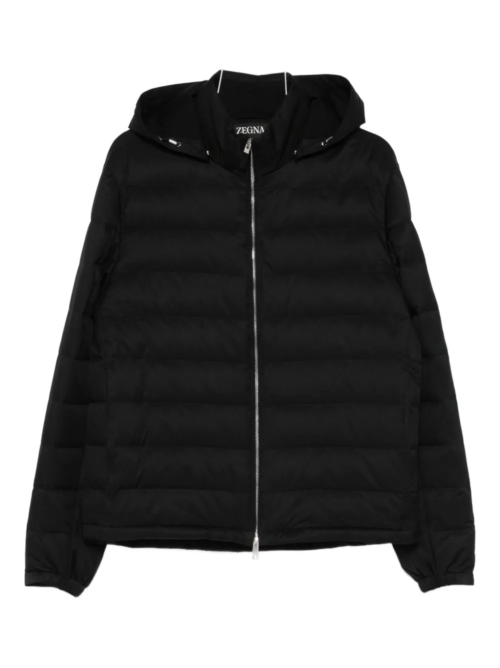 Zegna zip-fastening jacket | Black | Image 1