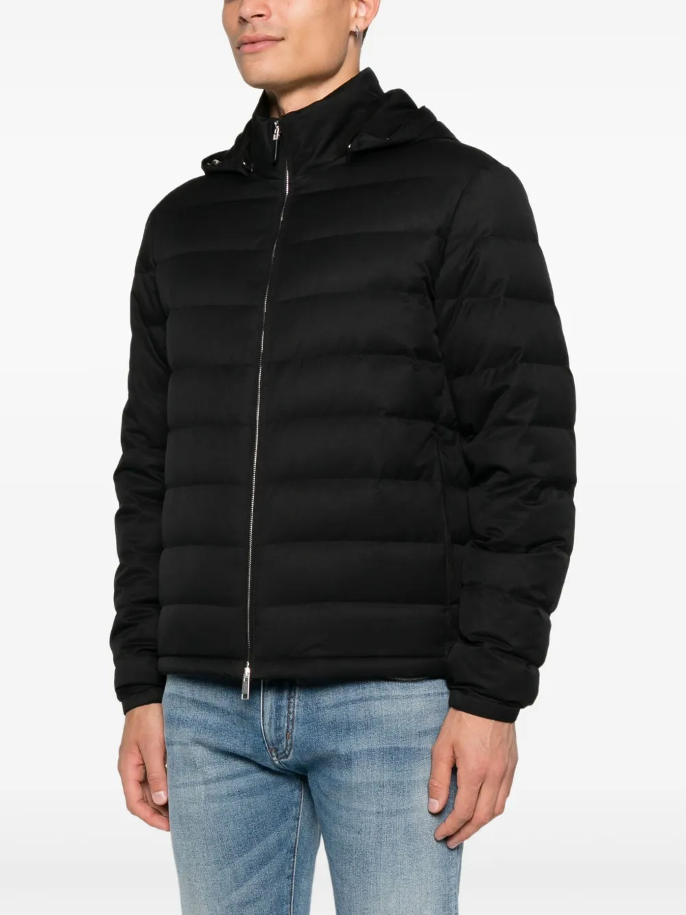 Zegna Jack met ritssluiting Zwart