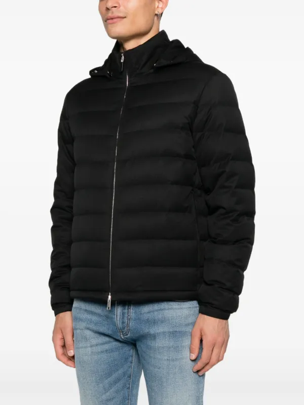 Zegna ジップアップ ジャケット | ブラック | FARFETCH JP