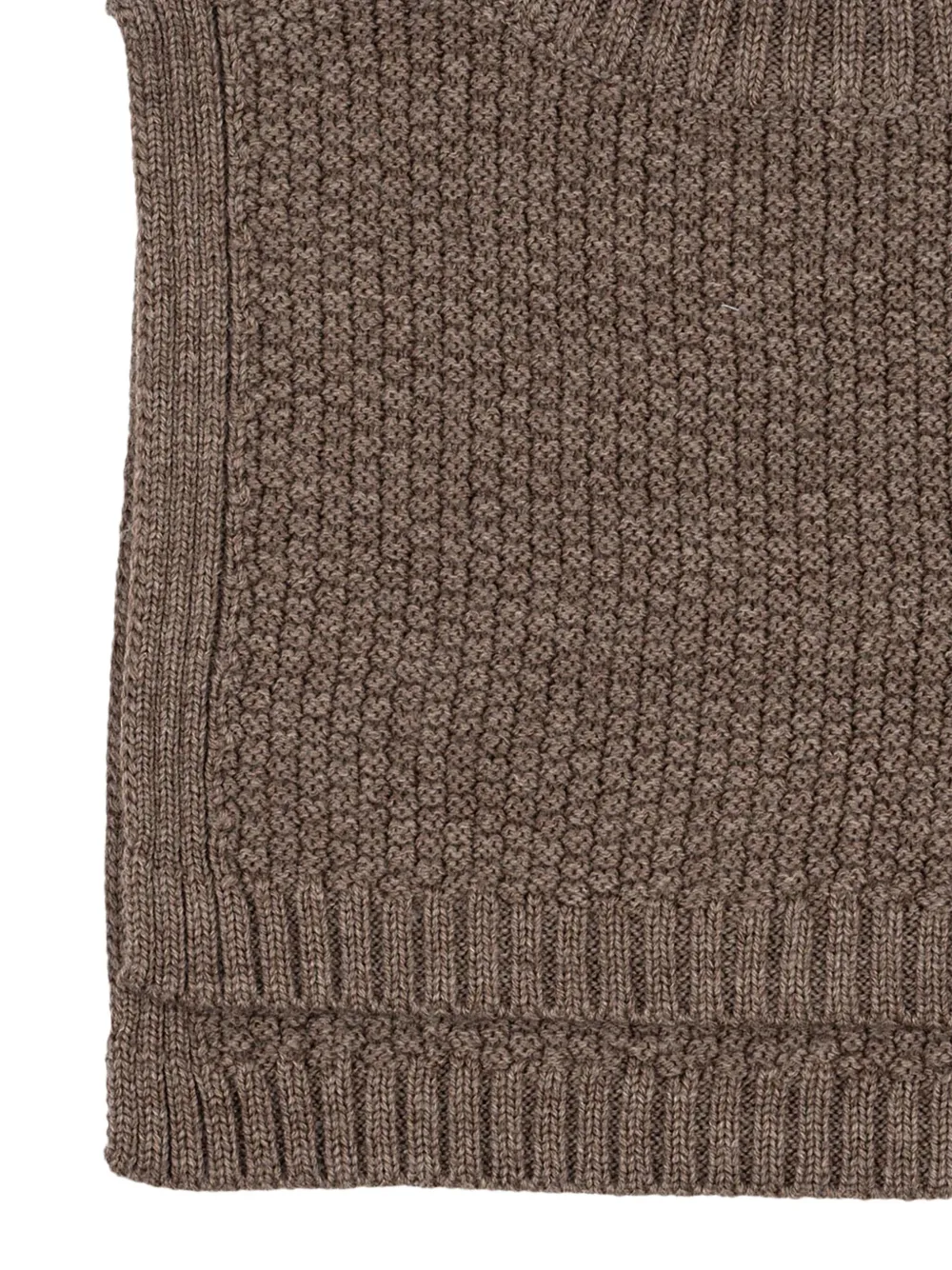 Konges Sløjd High-neck Top In Brown