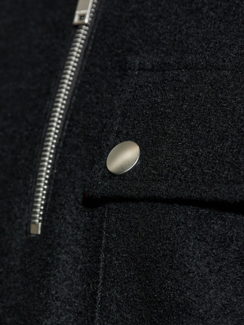 Jil Sander Sweater met vilt Zwart