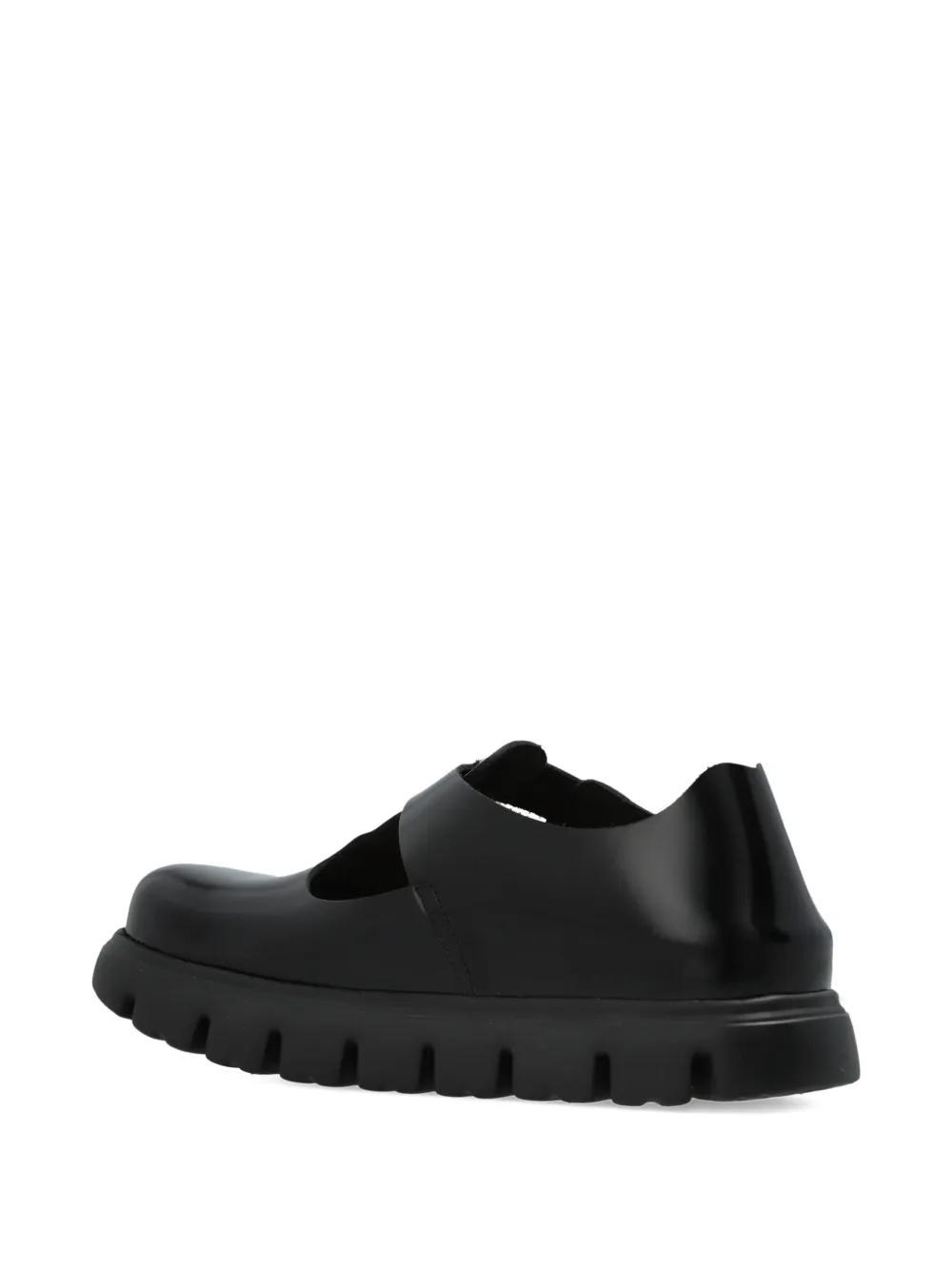 Birkenstock Paris loafers met chunky gesp Zwart