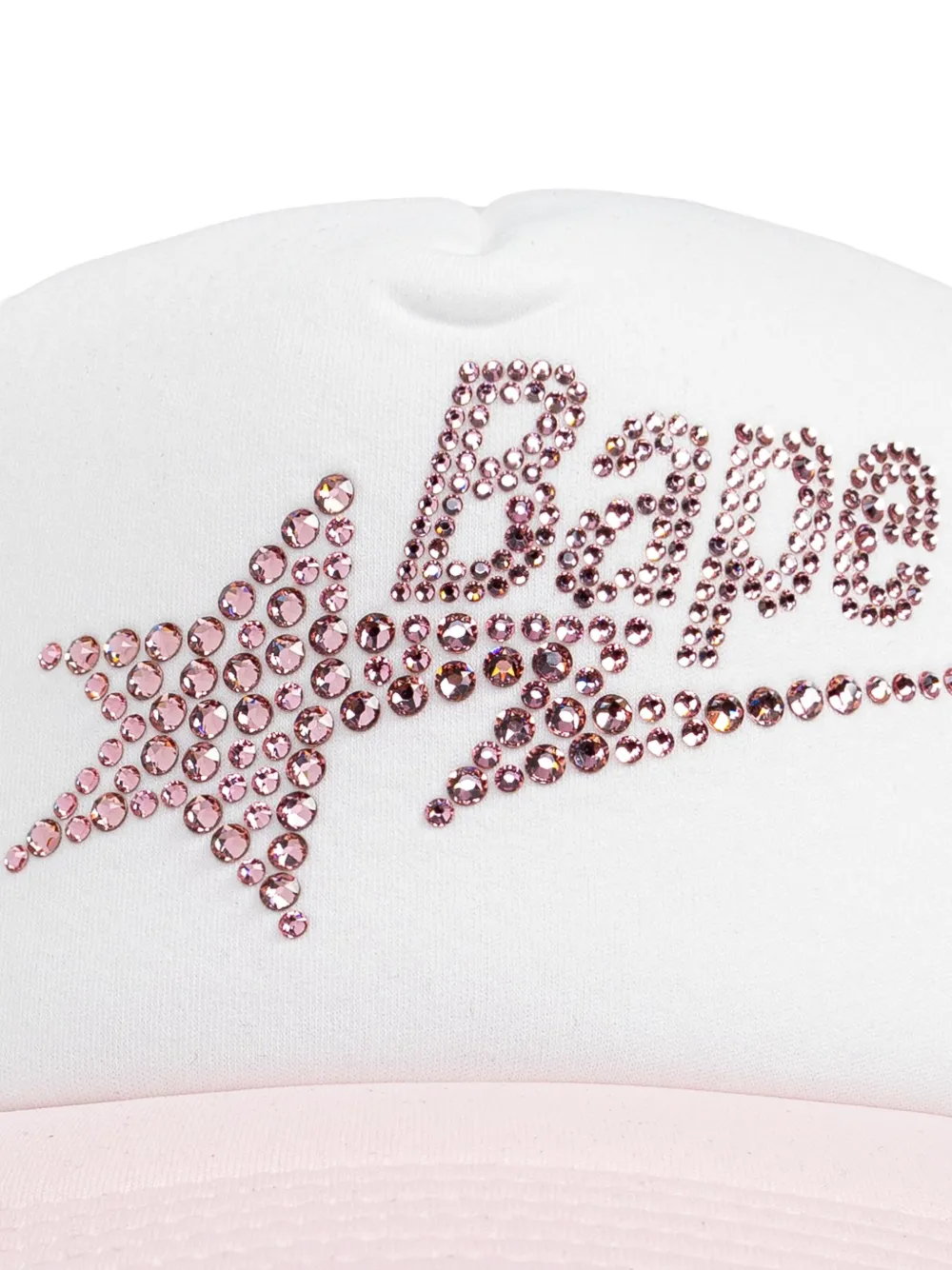 A Bathing Ape Logo Cap In Pink
