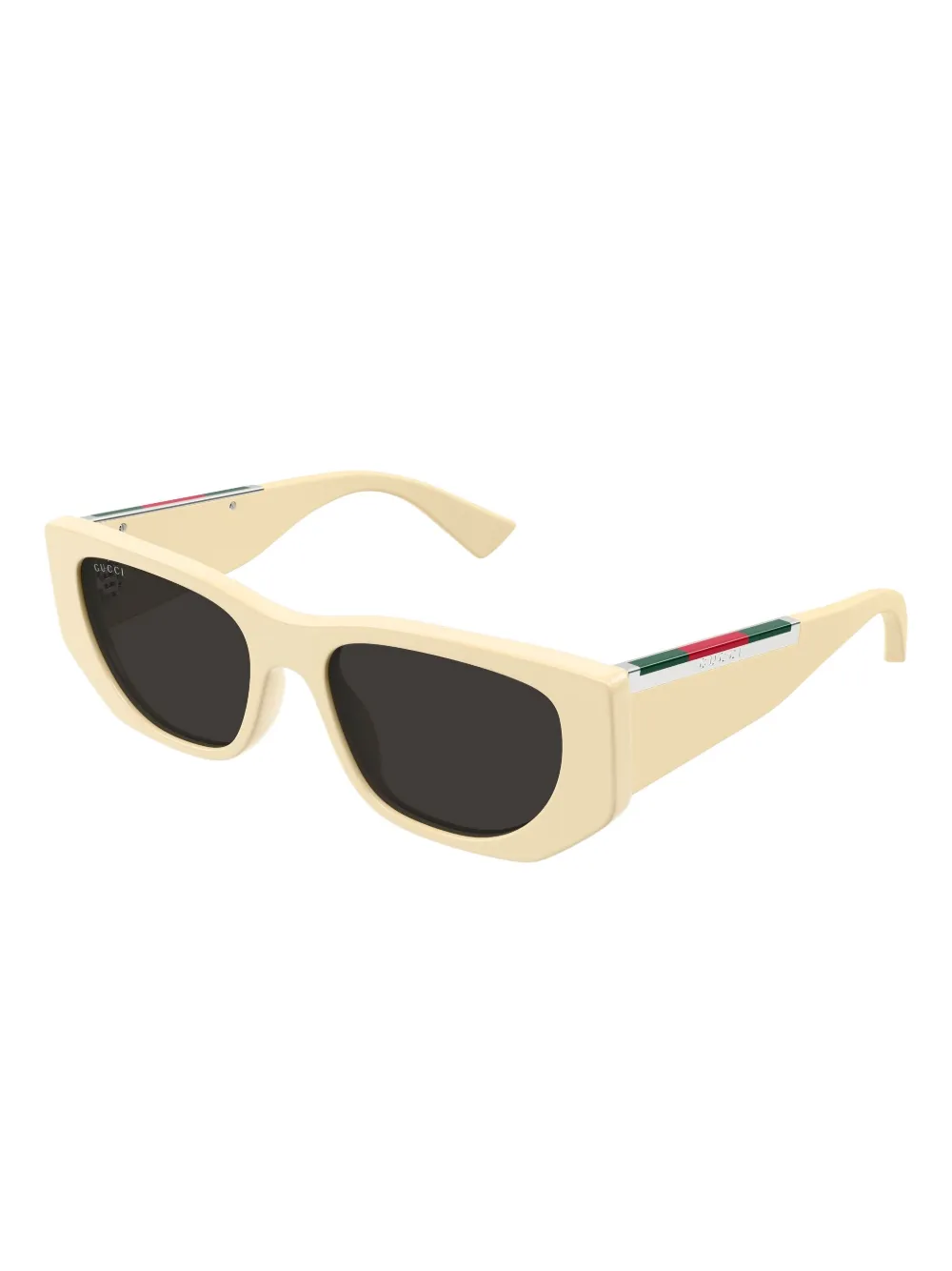 Gucci Eyewear GG1959S zonnebril met geometrisch montuur - Beige