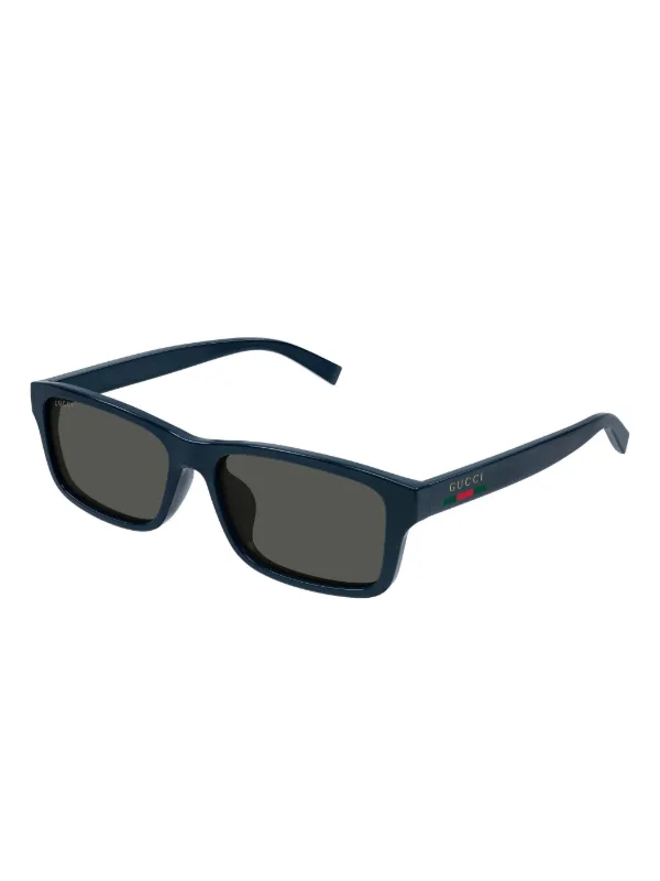 Gucci Eyewear GG1986SA Rectangle Sunglasses | Blue | FARFETCH