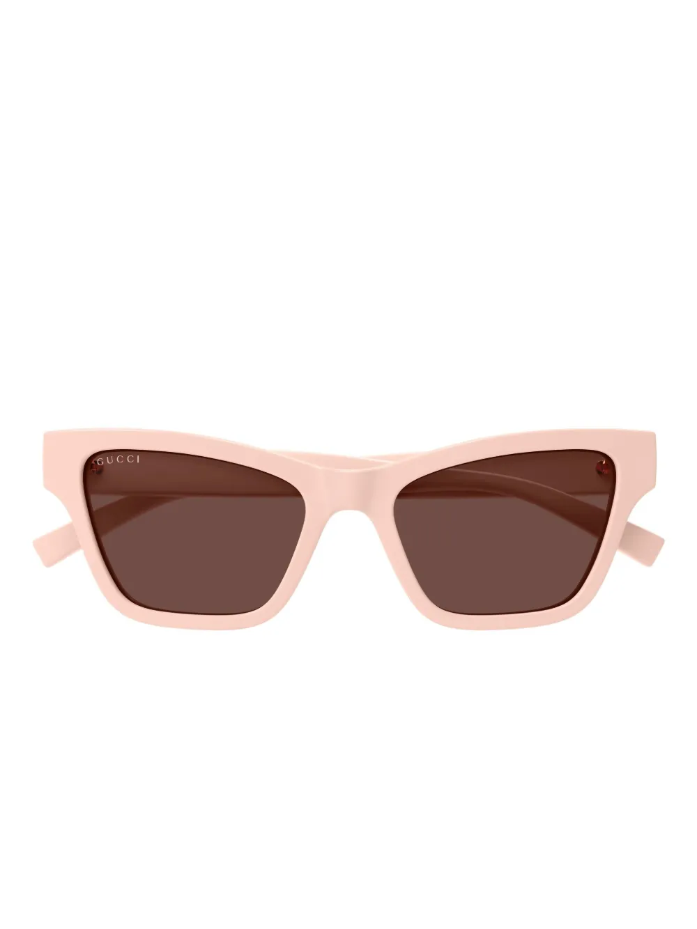 Gucci Geometric Stripe Sunglasses In Pink