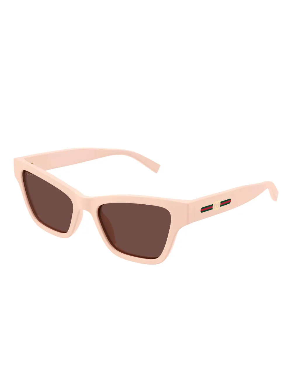 Gucci Eyewear Zonnebril met geometrisch montuur - Roze