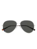 Gucci Eyewear GG1981S pilot-frame sunglasses - Silver