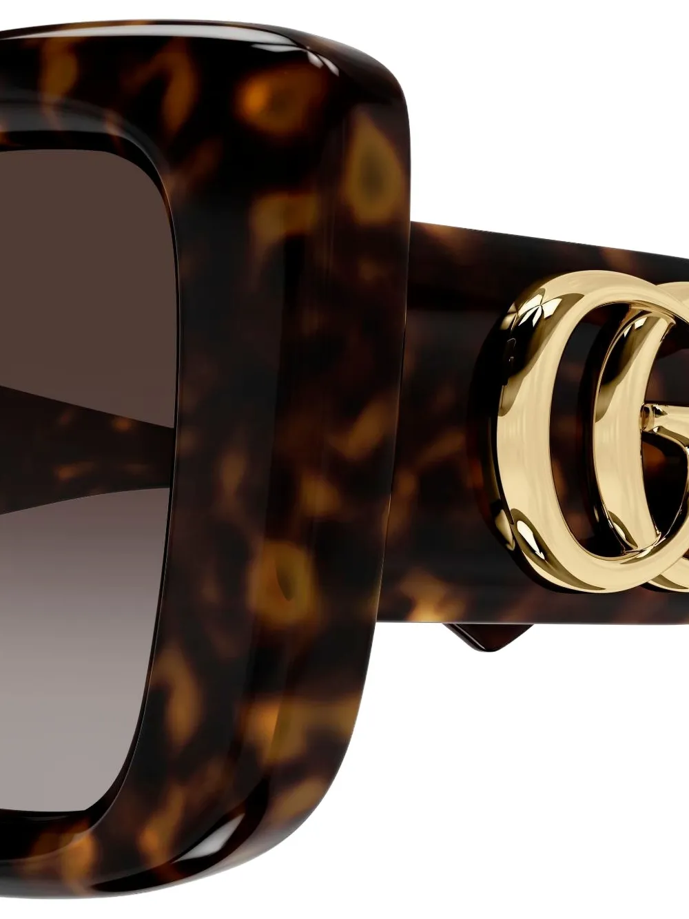 Gucci Gg1975s Logo Geometric Sunglasses In Multi