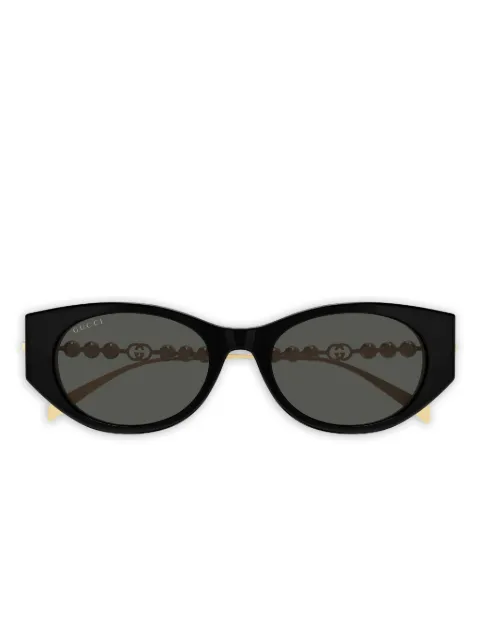 Gucci Eyewear faux-pearl cat-eye sunglasses