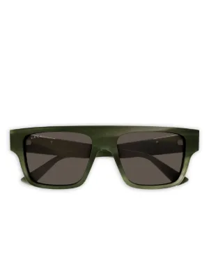 Gucci Eyewear GG1986SA スクエアフレーム サングラス | グリーン