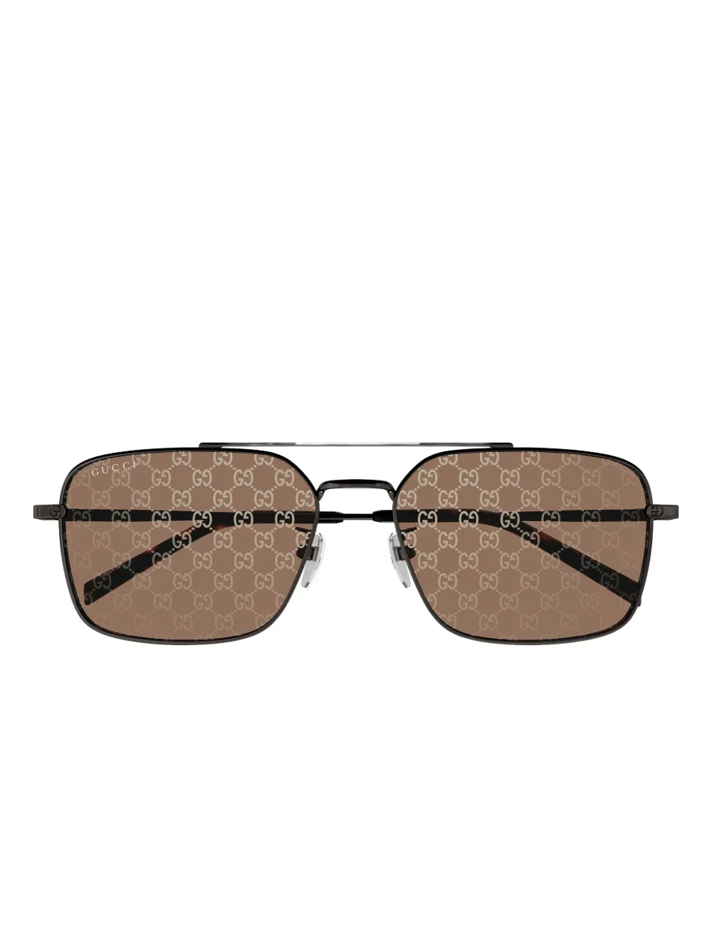 Gucci Eyewear GG1957SA geometric-frame sunglasses - Nero