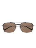 Gucci Eyewear GG1957SA geometric-frame sunglasses - Black