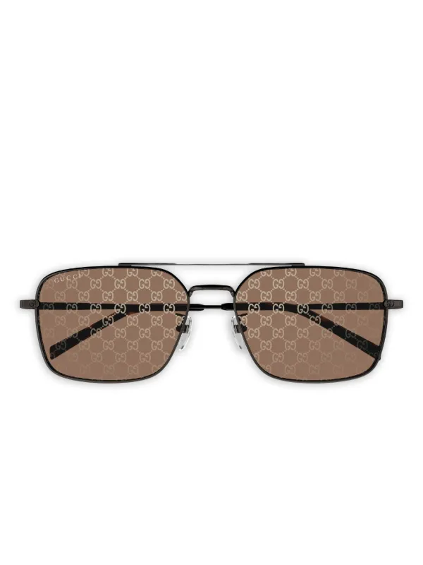 Gucci Eyewear GG1957SA ジオメトリックフレーム サングラス