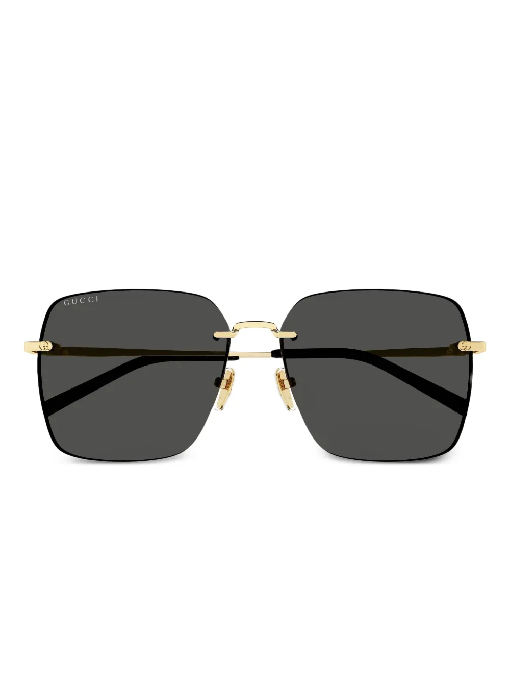 Gucci Eyewear GG1955SA square-frame sunglasses | Gold | Image 1