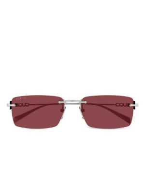 Gucci Eyewear リムレス サングラス | シルバートーン | FARFETCH JP