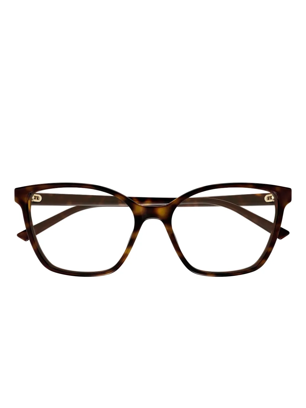 Gucci Cat-eye Glasses In Brown