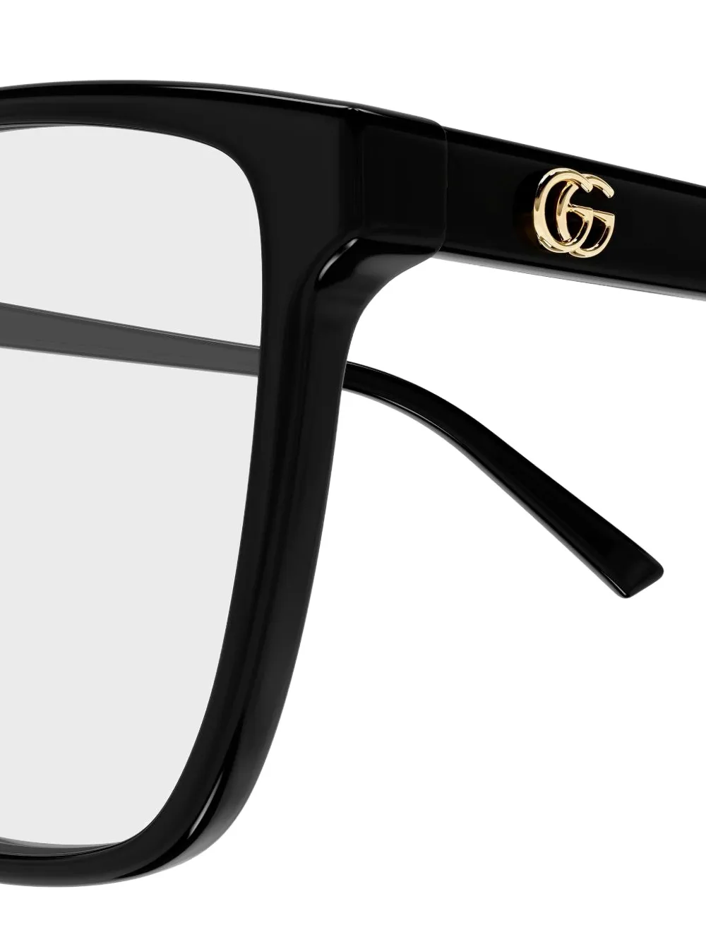 Gucci Eyewear Bril met cat-eye montuur Zwart