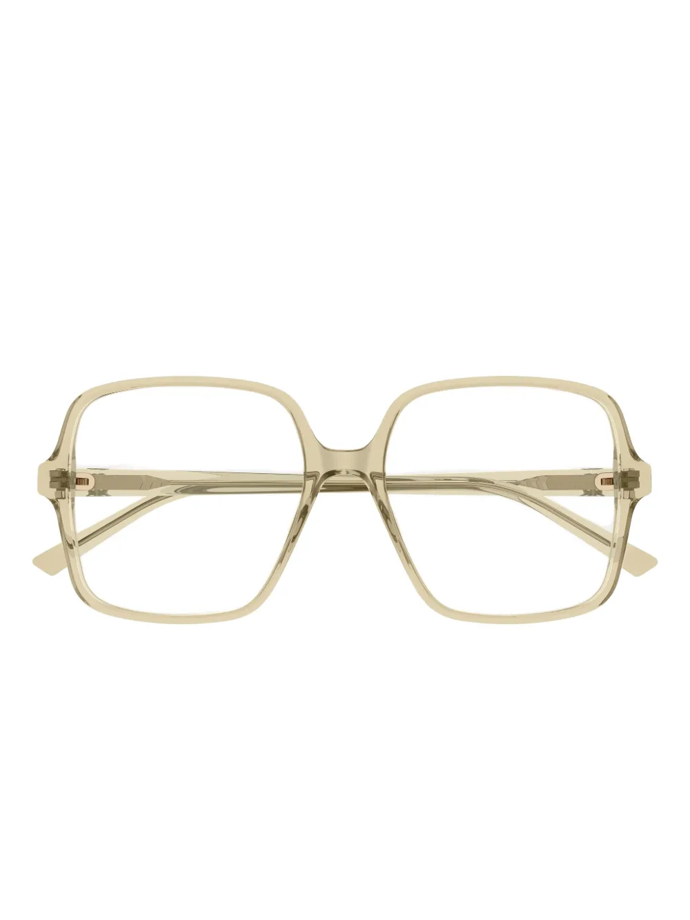 Gucci Square-frame Glasses In Brown
