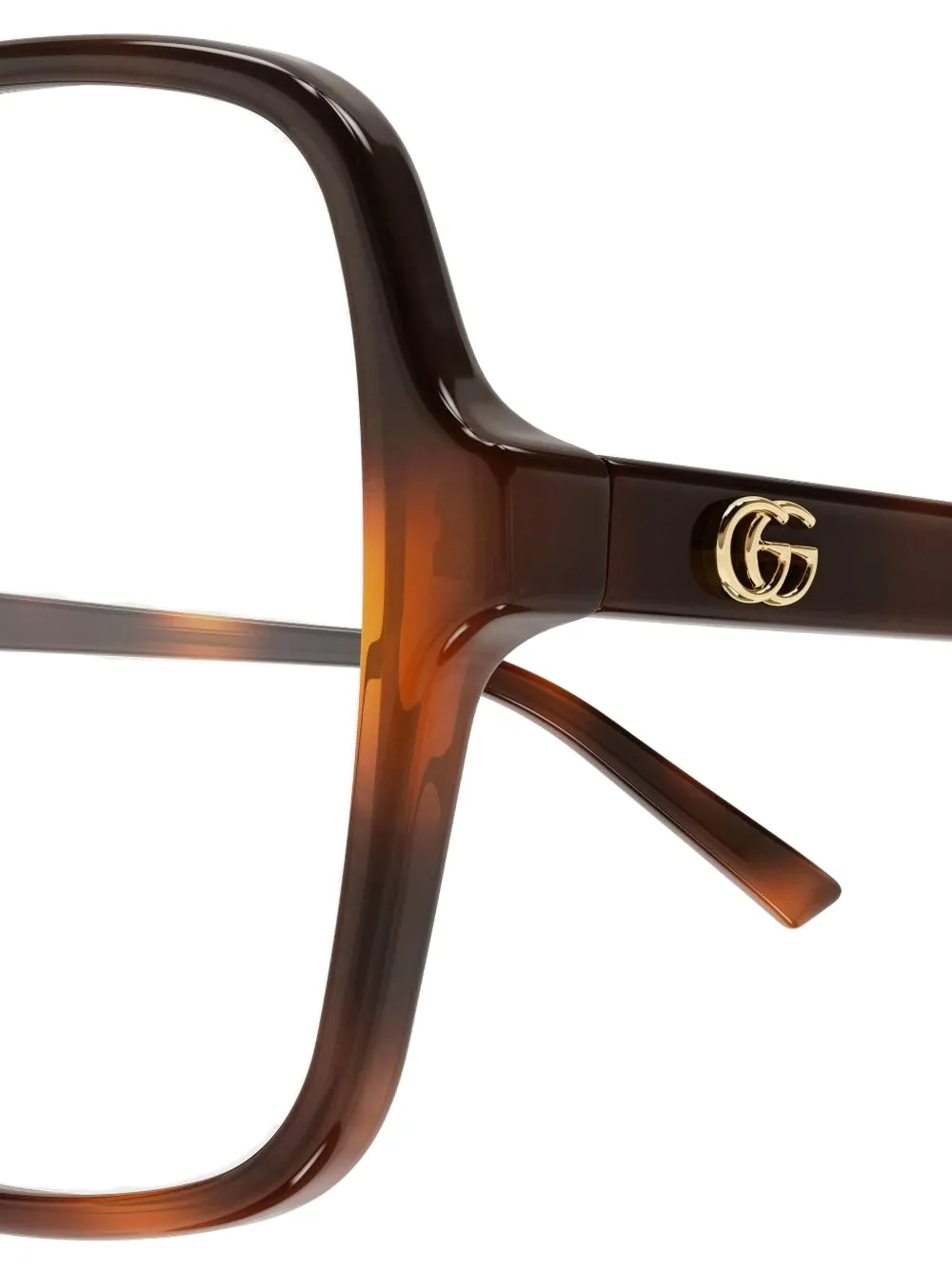 Gucci Eyewear Bril met vierkant montuur Bruin