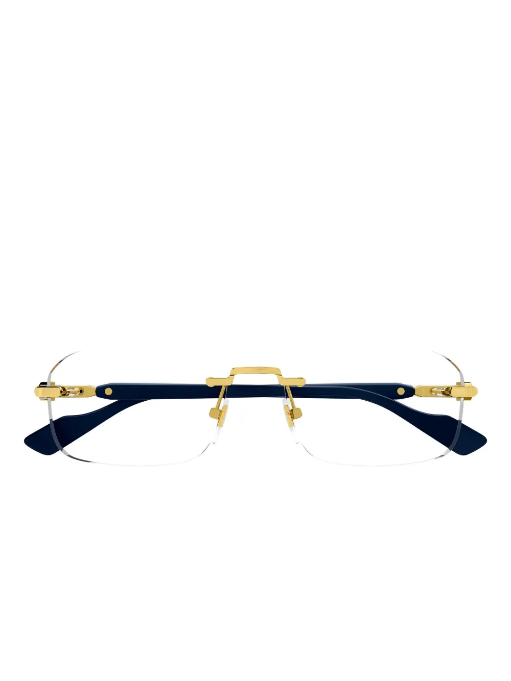 Gucci Eyewear logo-detail glasses - Oro