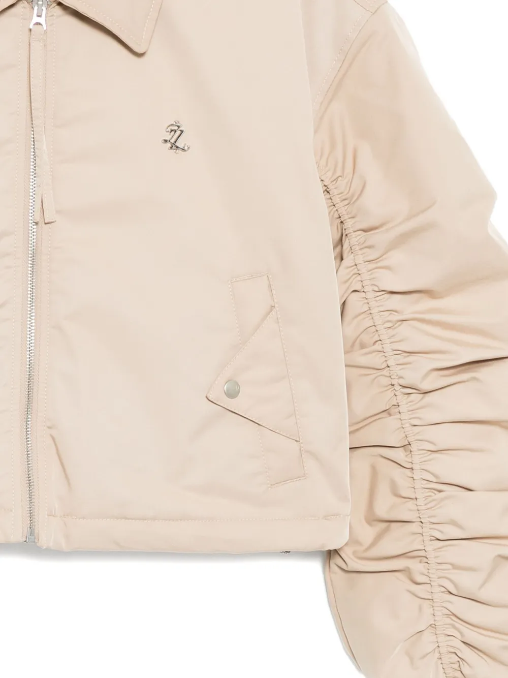 izzue Donsjack met capuchon Beige